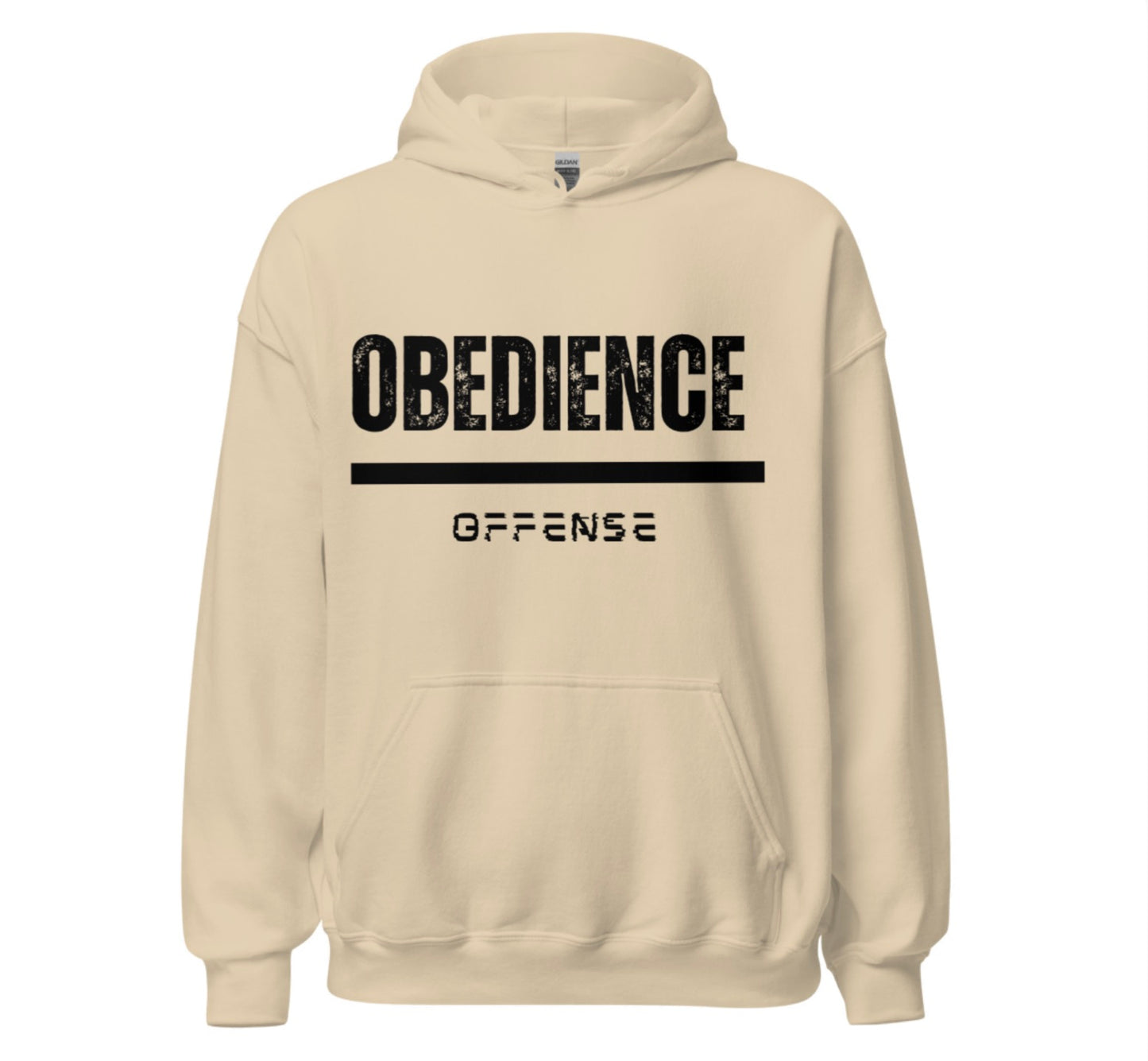 Obedience over offense hoodie