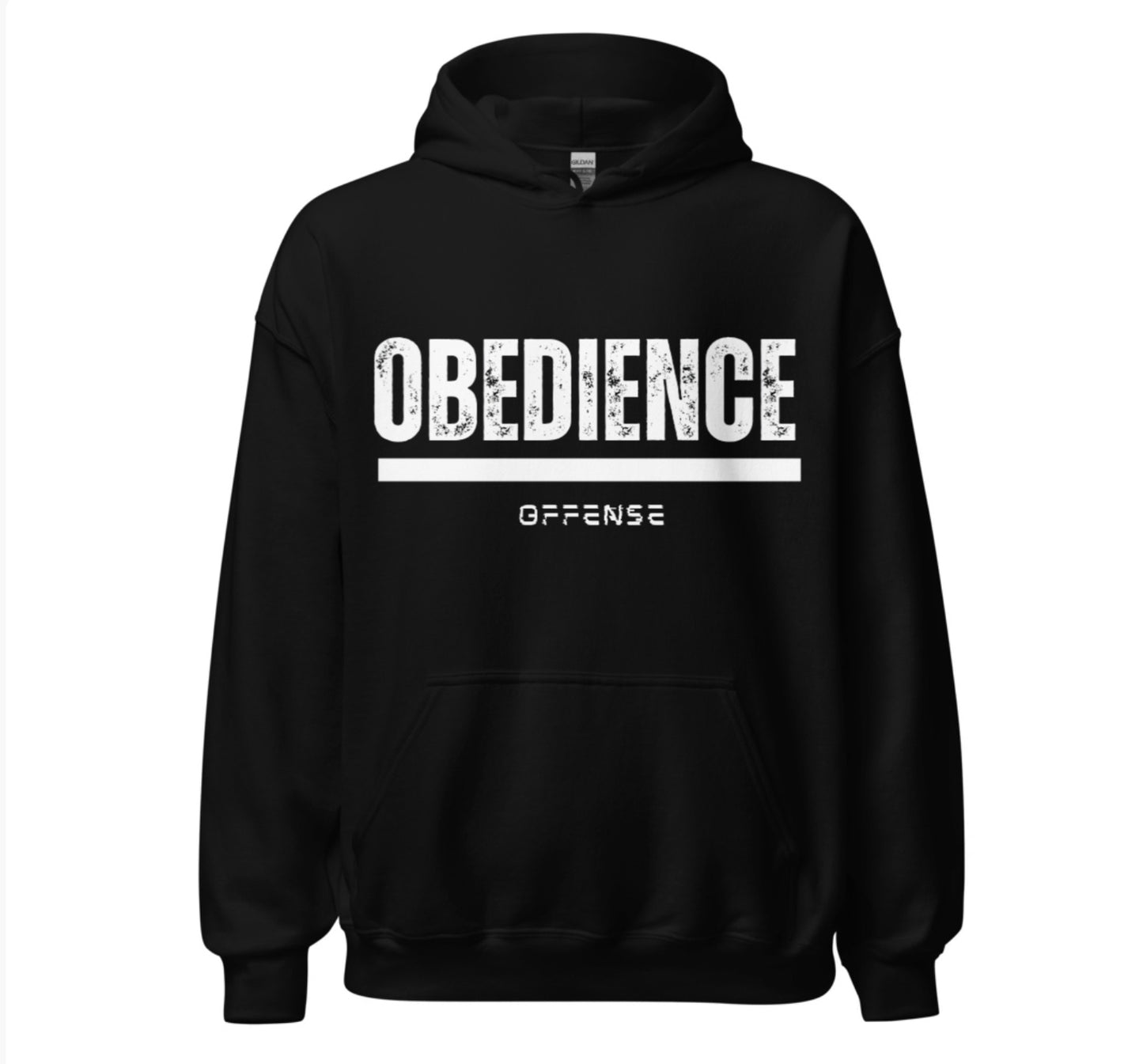 Obedience over offense hoodie