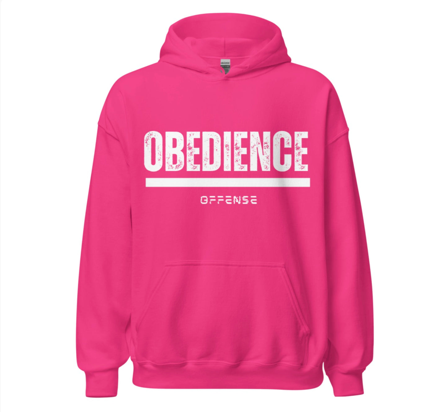 Obedience over offense hoodie
