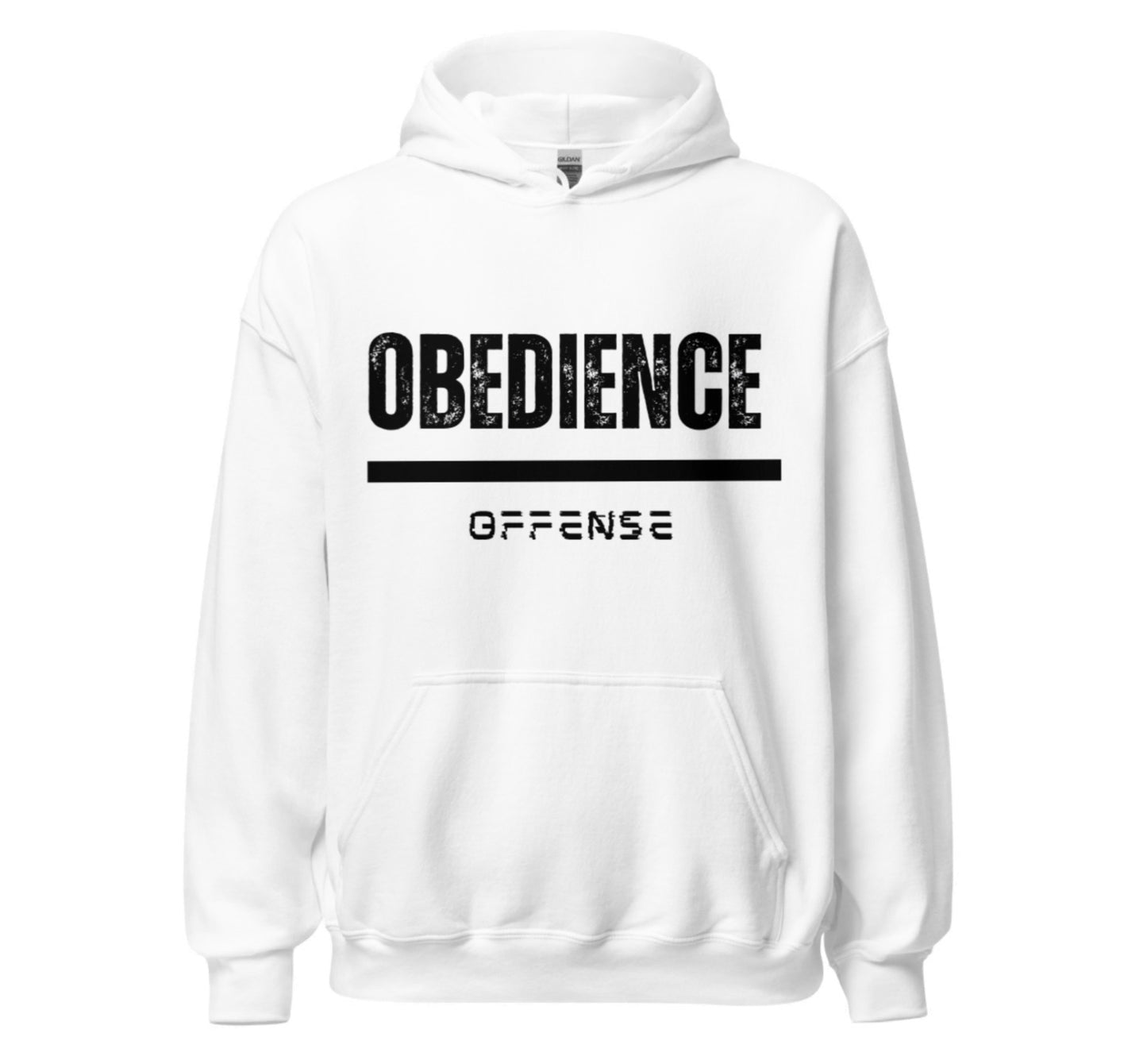 Obedience over offense hoodie