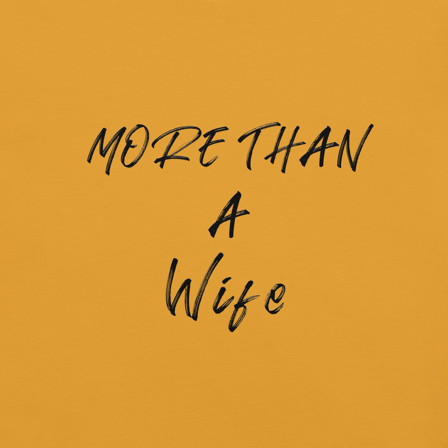 More Than A.....